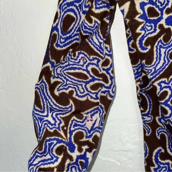 Tory Burch Flawed Wool Button-Down V-Neck 3/4 Sleeve Cardigan Sweater - Picture 10 of 11